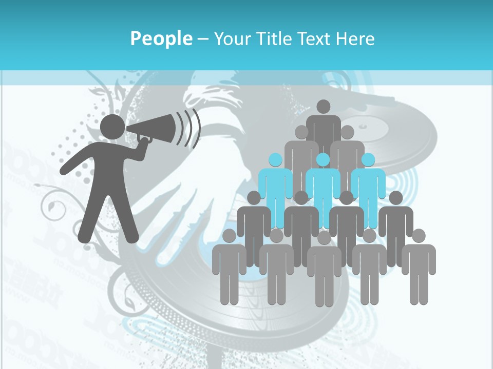 Curve Music Entertainment PowerPoint Template