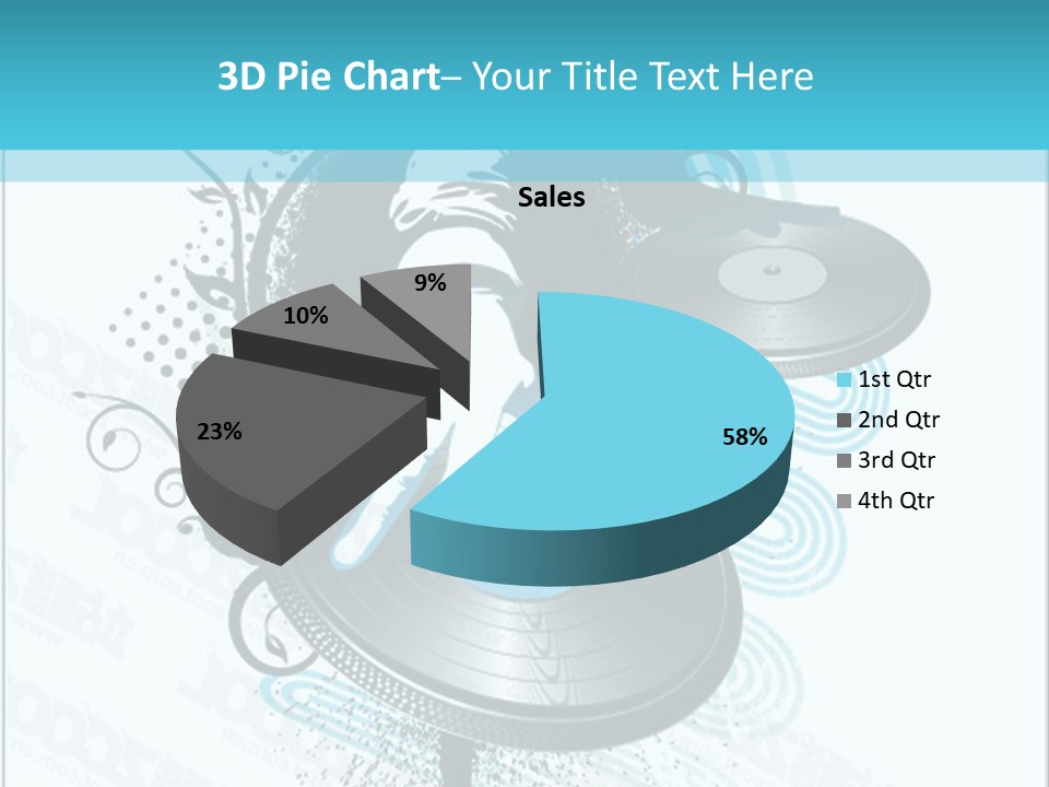 Curve Music Entertainment PowerPoint Template