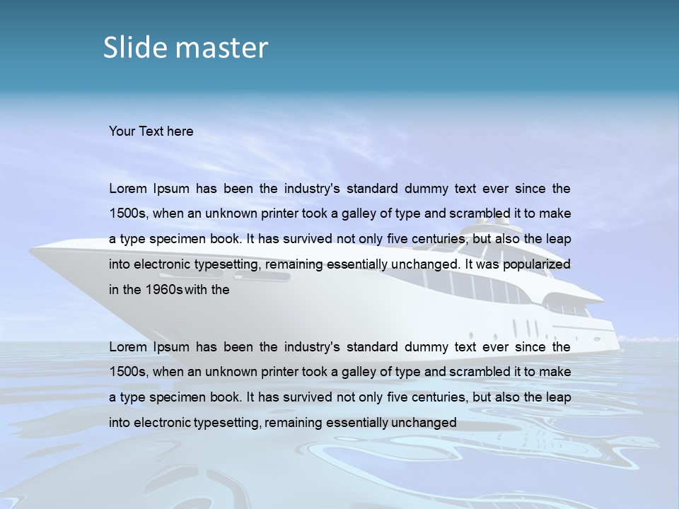 Power Investment Summer PowerPoint Template