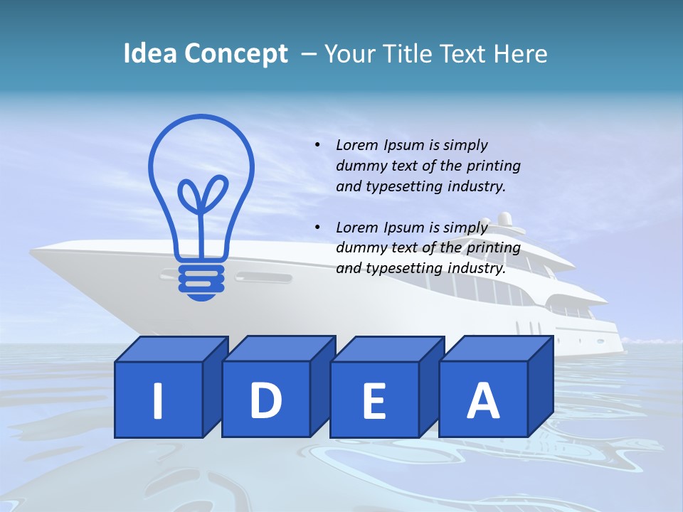 Power Investment Summer PowerPoint Template