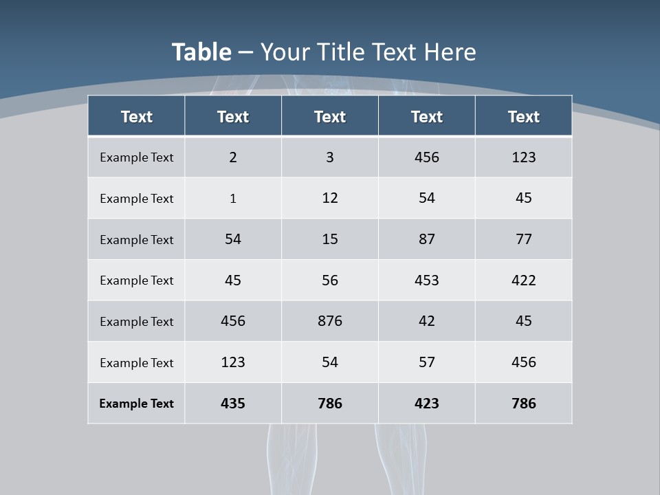 Skeleton Spine Osteoporosis PowerPoint Template