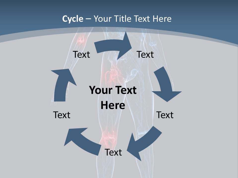 Skeleton Spine Osteoporosis PowerPoint Template