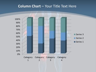 Skeleton Spine Osteoporosis PowerPoint Template