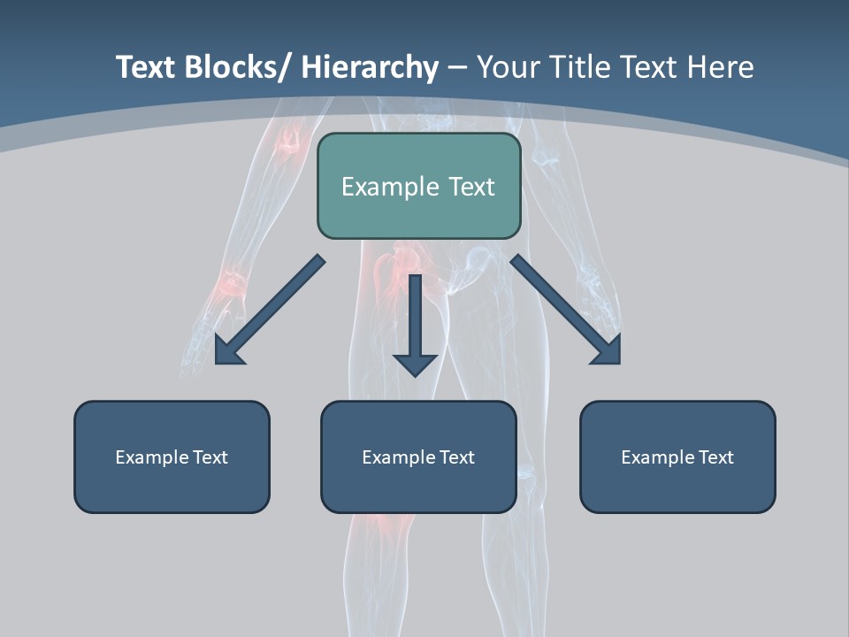 Skeleton Spine Osteoporosis PowerPoint Template