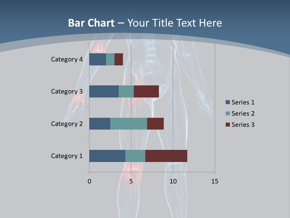 Skeleton Spine Osteoporosis PowerPoint Template