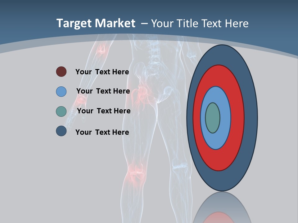 Skeleton Spine Osteoporosis PowerPoint Template