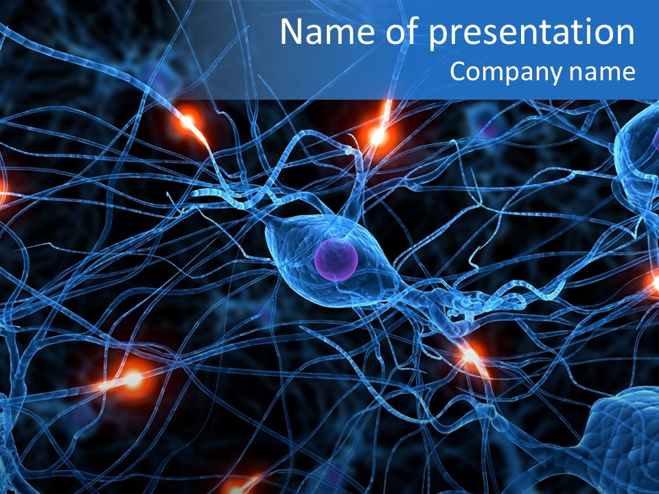 Cell Organism Biological PowerPoint Template