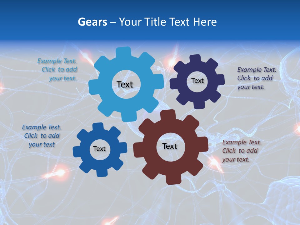 Cell Organism Biological PowerPoint Template