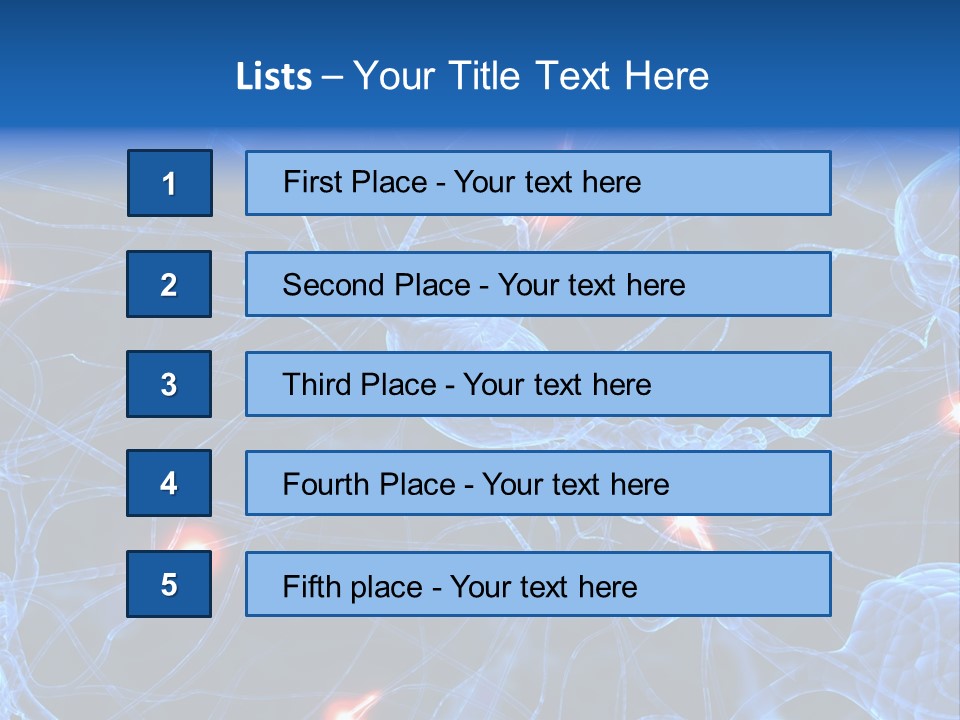 Cell Organism Biological PowerPoint Template
