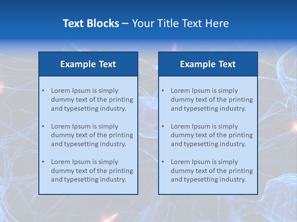 Cell Organism Biological PowerPoint Template