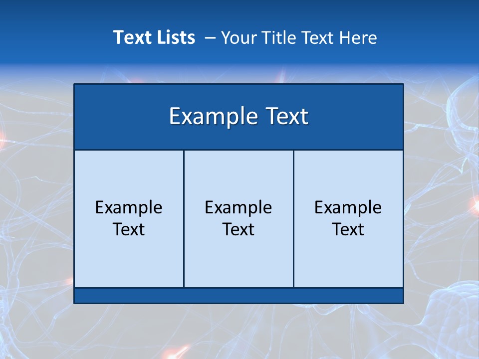 Cell Organism Biological PowerPoint Template
