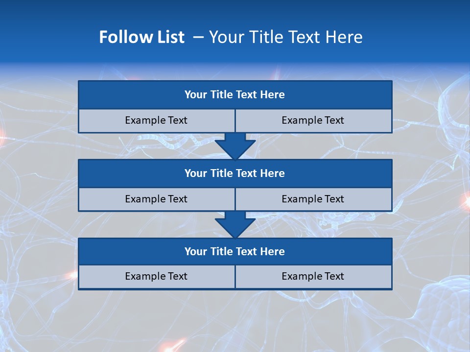 Cell Organism Biological PowerPoint Template