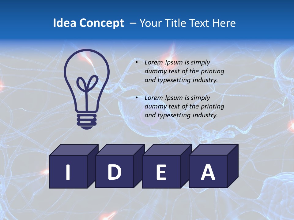 Cell Organism Biological PowerPoint Template