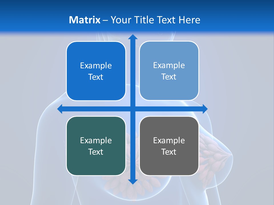 A Woman With Breast Cancer Powerpoint Presentation PowerPoint Template