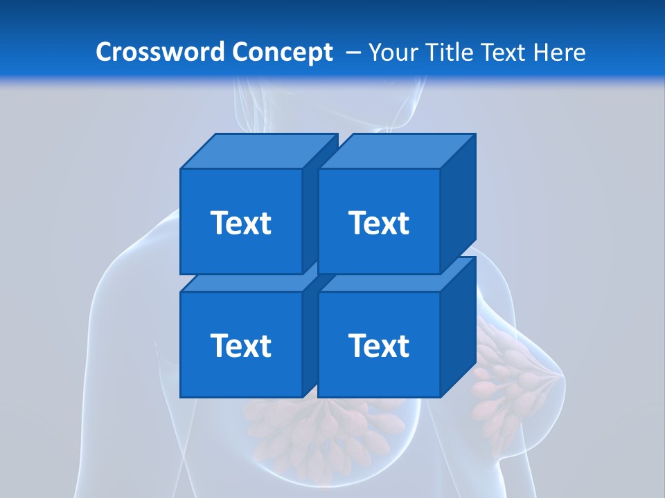 A Woman With Breast Cancer Powerpoint Presentation PowerPoint Template
