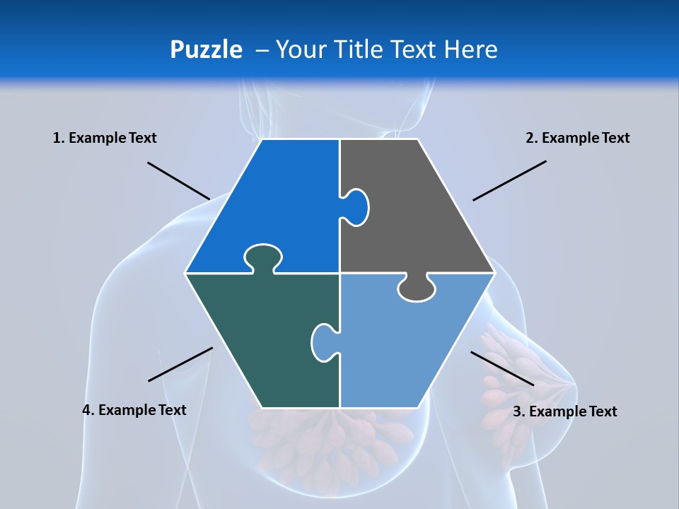 A Woman With Breast Cancer Powerpoint Presentation PowerPoint Template