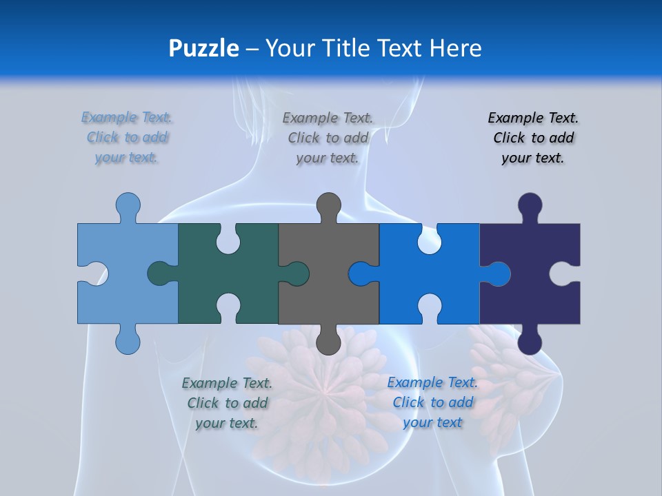 A Woman With Breast Cancer Powerpoint Presentation PowerPoint Template