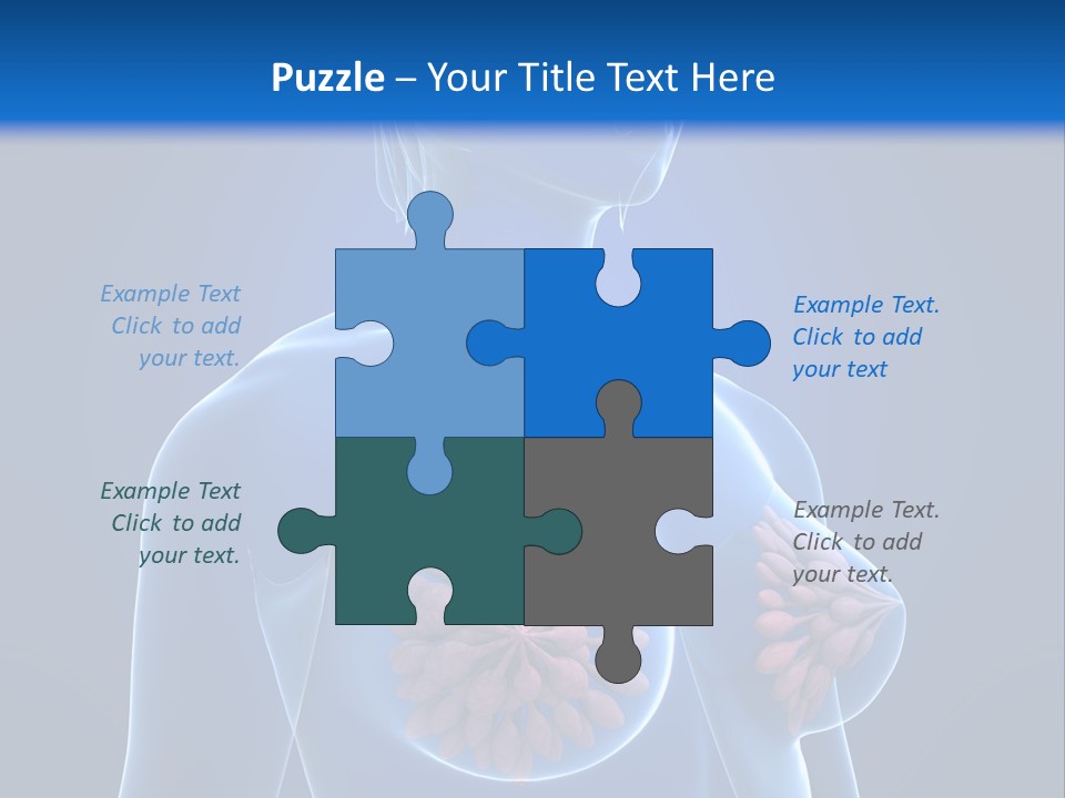 A Woman With Breast Cancer Powerpoint Presentation PowerPoint Template