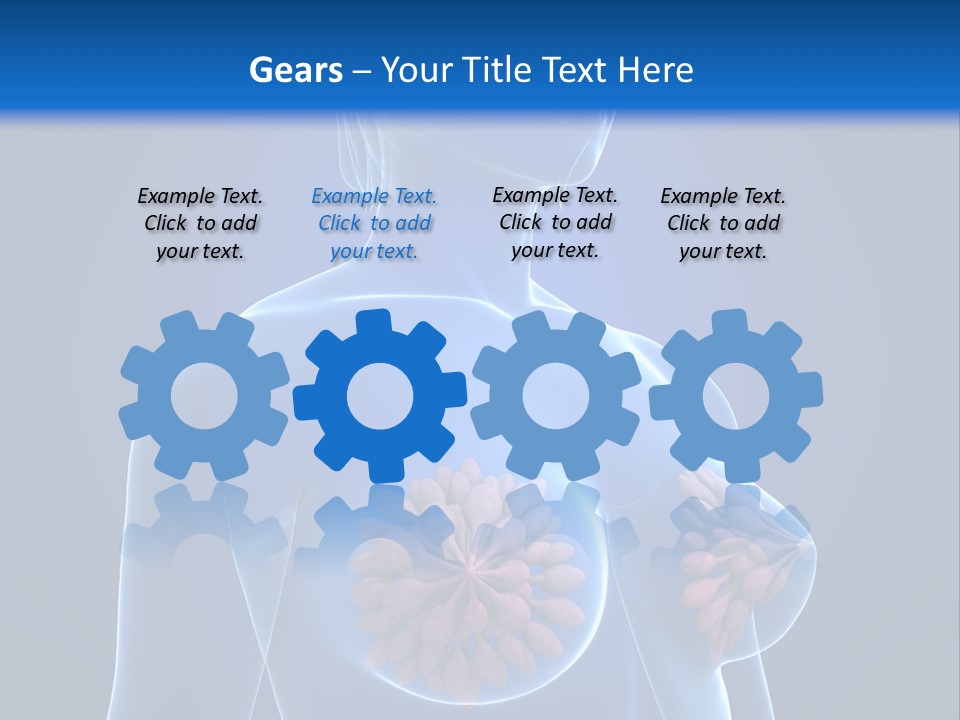 A Woman With Breast Cancer Powerpoint Presentation PowerPoint Template