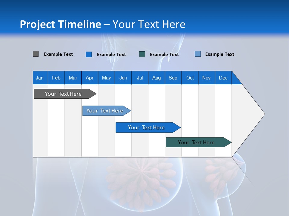 A Woman With Breast Cancer Powerpoint Presentation PowerPoint Template