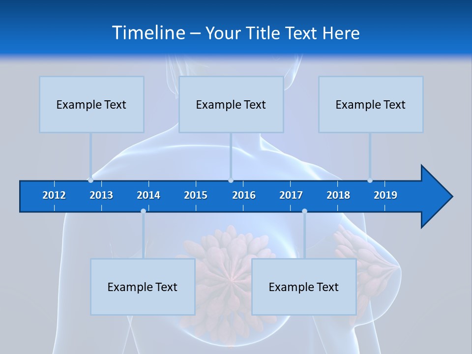 A Woman With Breast Cancer Powerpoint Presentation PowerPoint Template