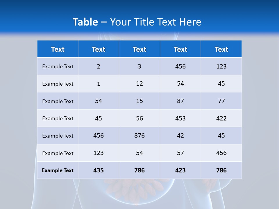 A Woman With Breast Cancer Powerpoint Presentation PowerPoint Template