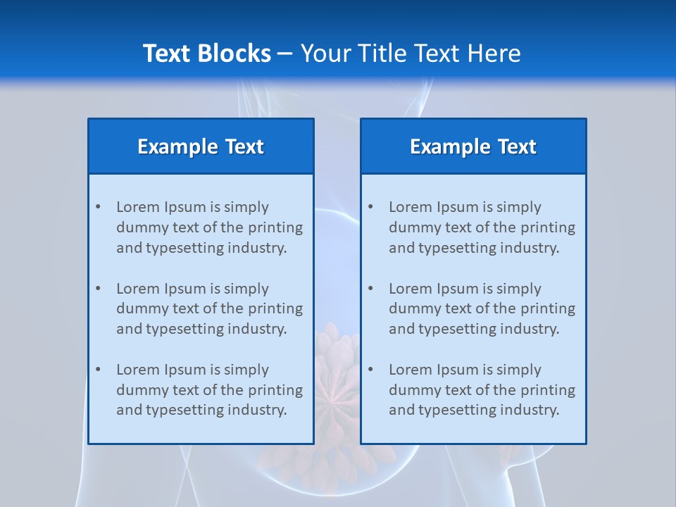 A Woman With Breast Cancer Powerpoint Presentation PowerPoint Template