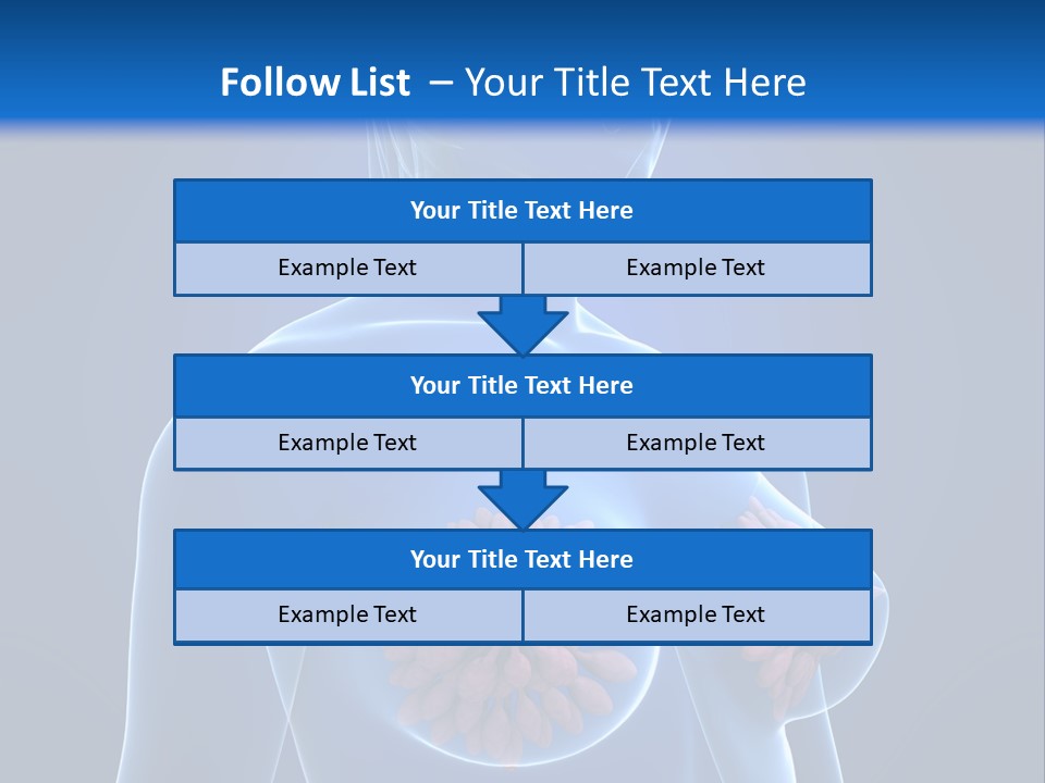 A Woman With Breast Cancer Powerpoint Presentation PowerPoint Template