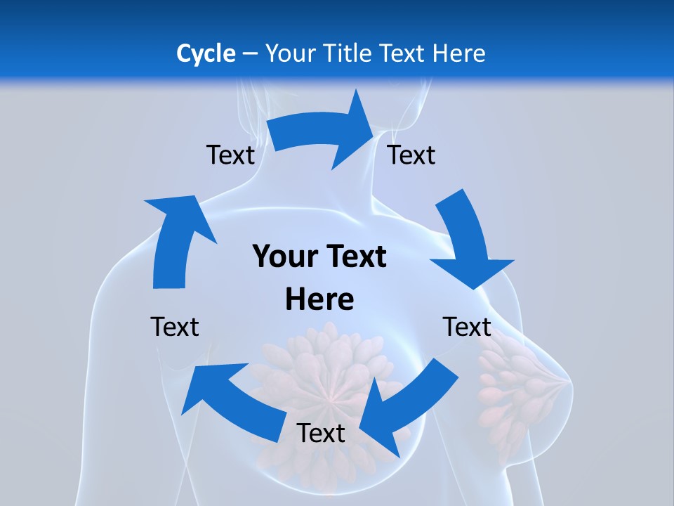 A Woman With Breast Cancer Powerpoint Presentation PowerPoint Template