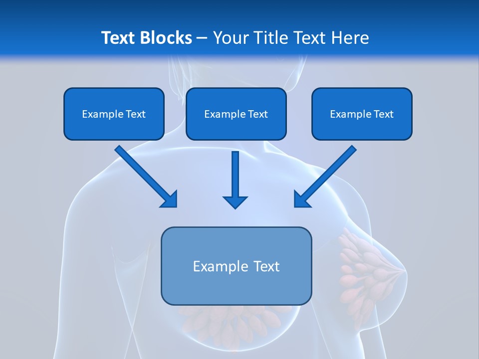 A Woman With Breast Cancer Powerpoint Presentation PowerPoint Template
