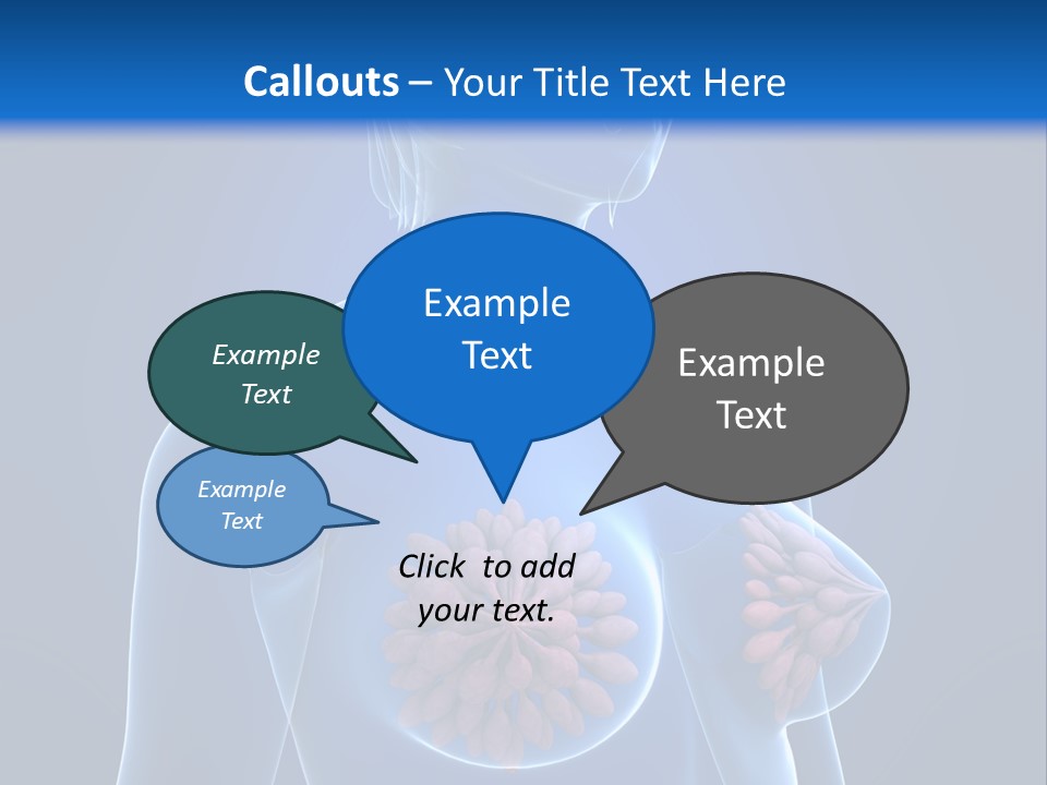 A Woman With Breast Cancer Powerpoint Presentation PowerPoint Template