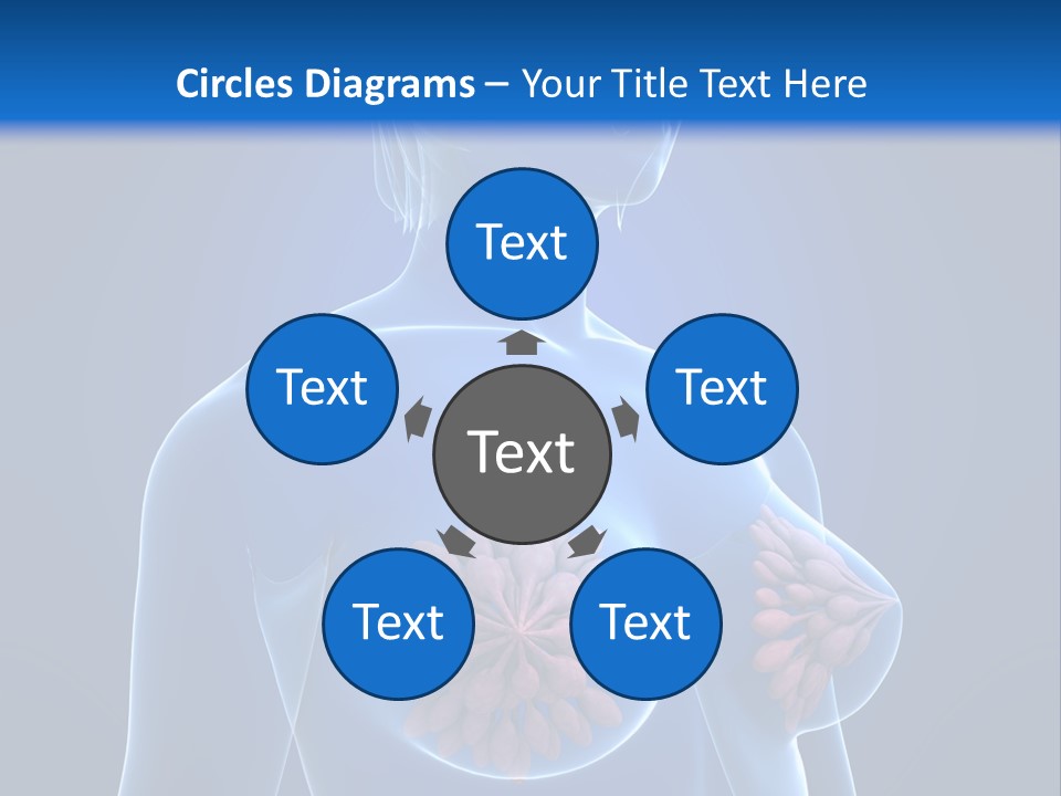 A Woman With Breast Cancer Powerpoint Presentation PowerPoint Template