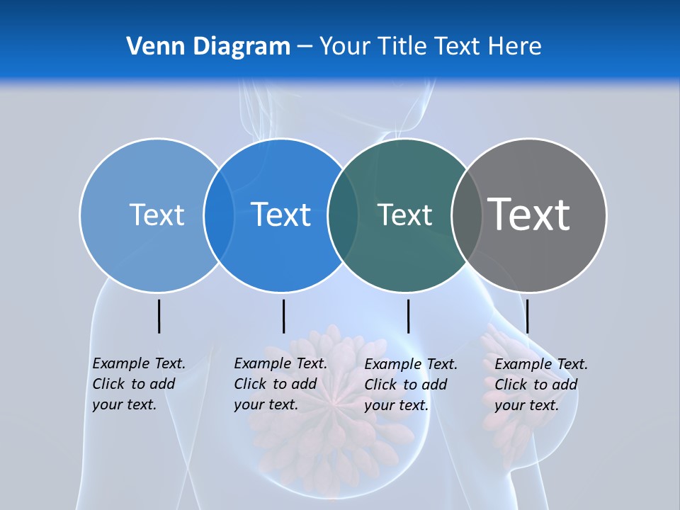 A Woman With Breast Cancer Powerpoint Presentation PowerPoint Template