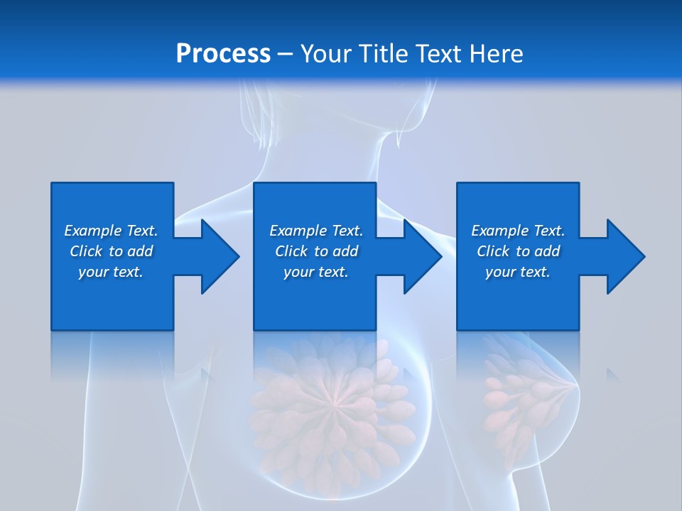 A Woman With Breast Cancer Powerpoint Presentation PowerPoint Template