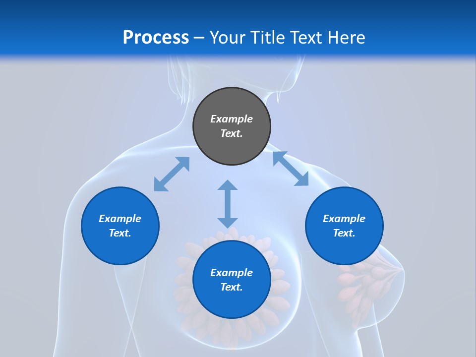 A Woman With Breast Cancer Powerpoint Presentation PowerPoint Template