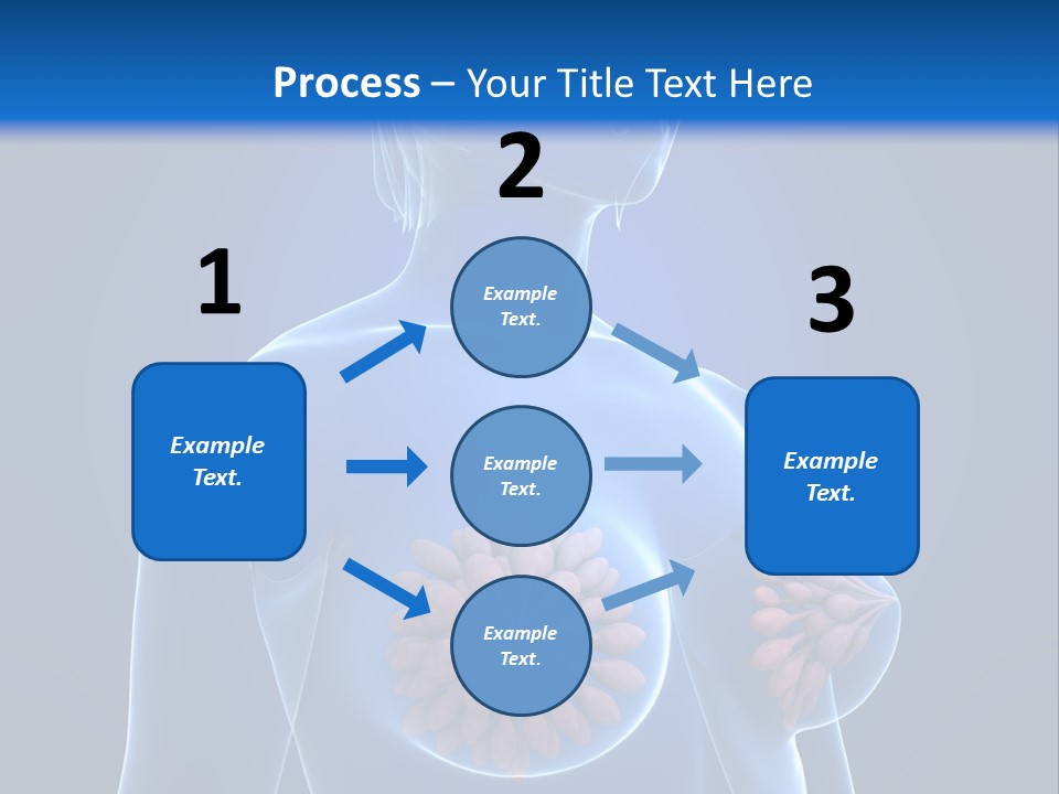 A Woman With Breast Cancer Powerpoint Presentation PowerPoint Template