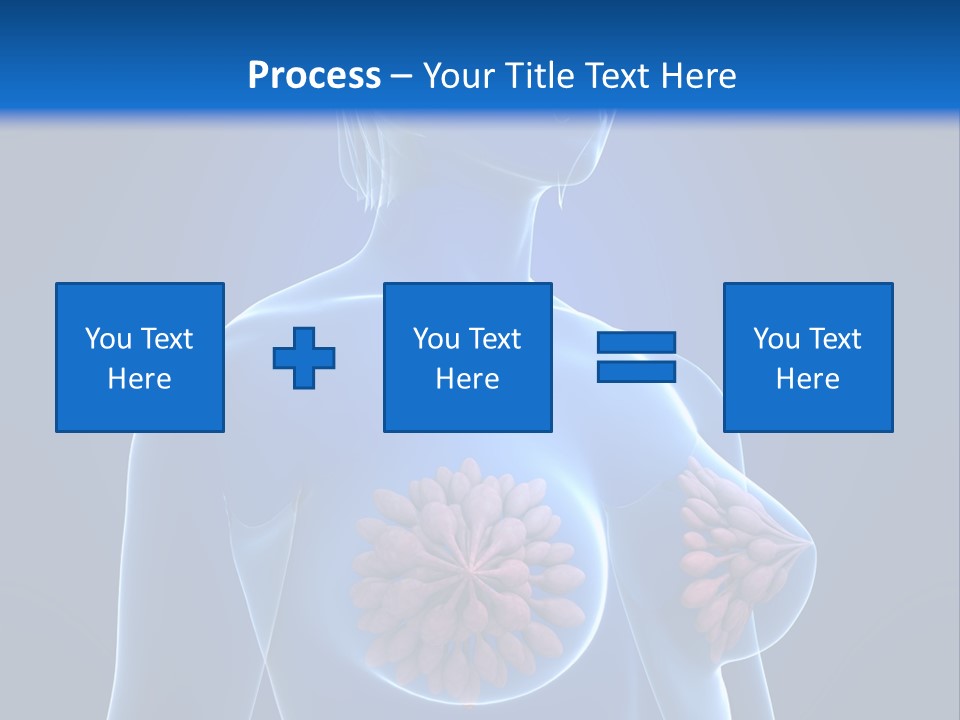 A Woman With Breast Cancer Powerpoint Presentation PowerPoint Template