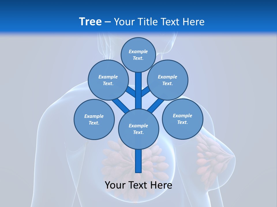 A Woman With Breast Cancer Powerpoint Presentation PowerPoint Template