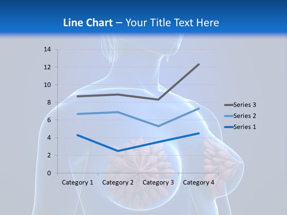 A Woman With Breast Cancer Powerpoint Presentation PowerPoint Template