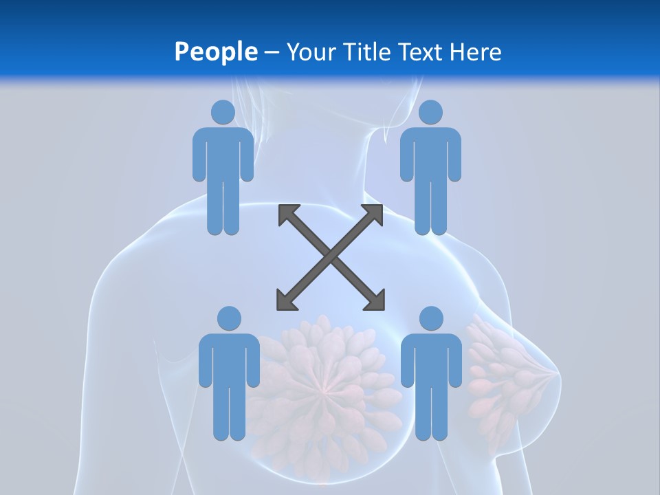 A Woman With Breast Cancer Powerpoint Presentation PowerPoint Template