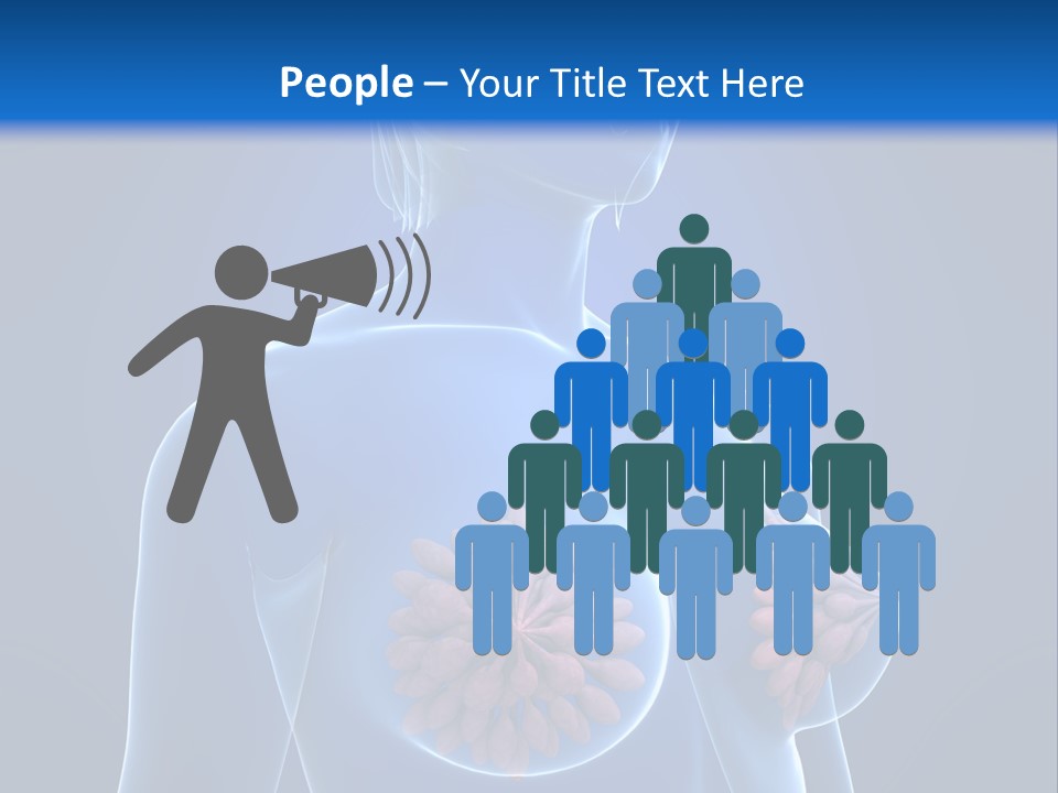 A Woman With Breast Cancer Powerpoint Presentation PowerPoint Template