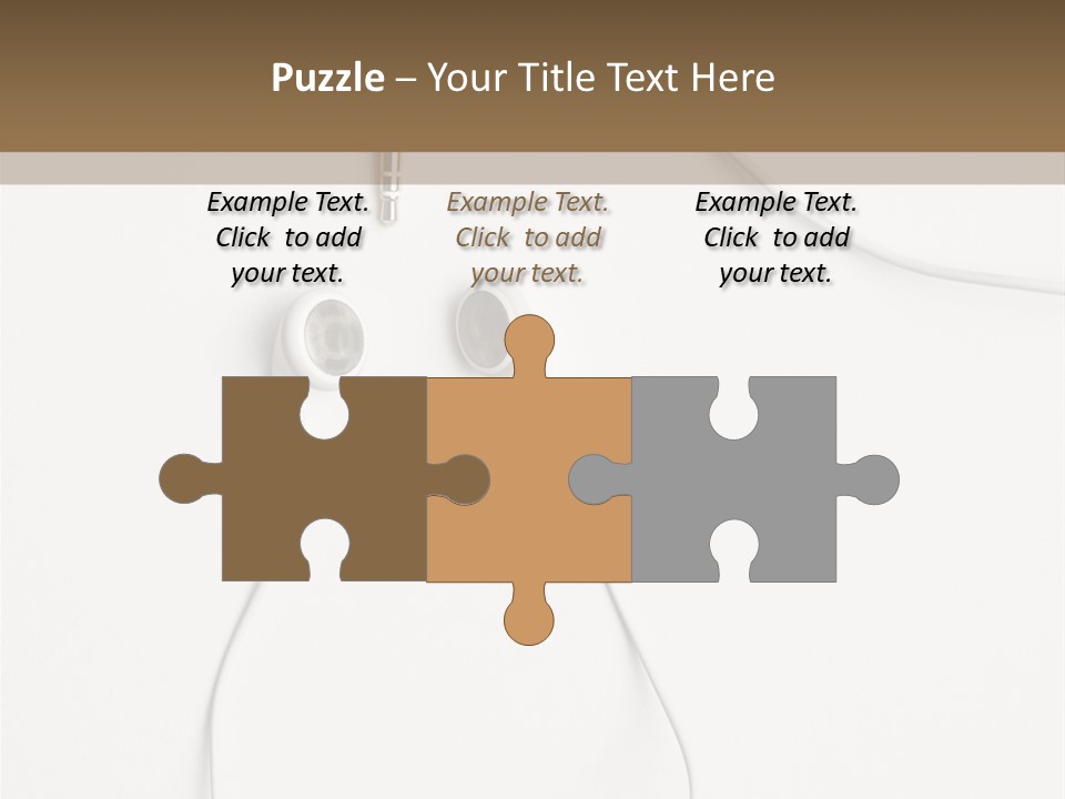 Stereo Control Digital PowerPoint Template