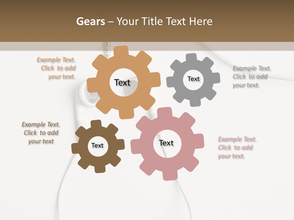 Stereo Control Digital PowerPoint Template