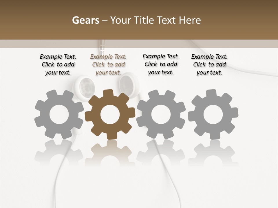 Stereo Control Digital PowerPoint Template