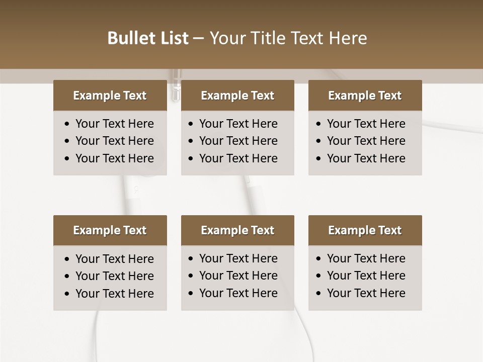 Stereo Control Digital PowerPoint Template