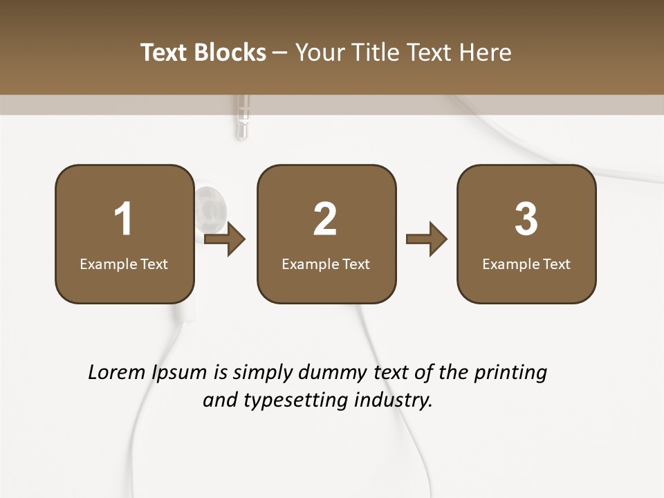 Stereo Control Digital PowerPoint Template