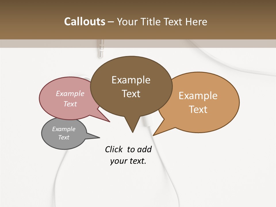 Stereo Control Digital PowerPoint Template