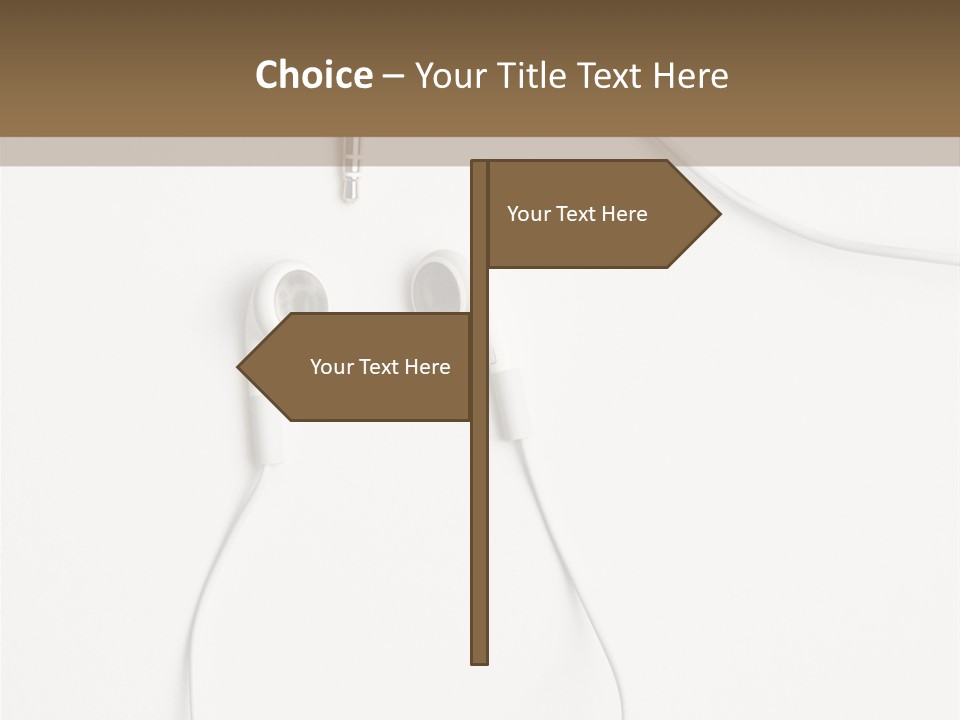 Stereo Control Digital PowerPoint Template