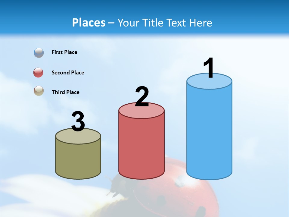 Environment Leaf Ladybug PowerPoint Template