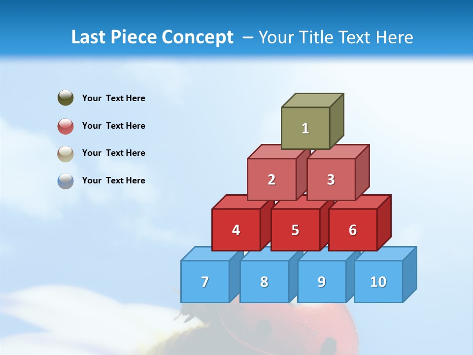 Environment Leaf Ladybug PowerPoint Template